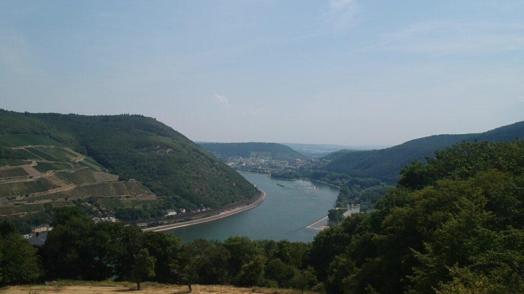 Pilgrimage view of Bingen on the Rhine