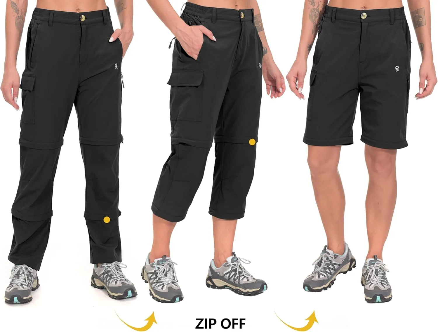 Convertible hiking trousers quick dry